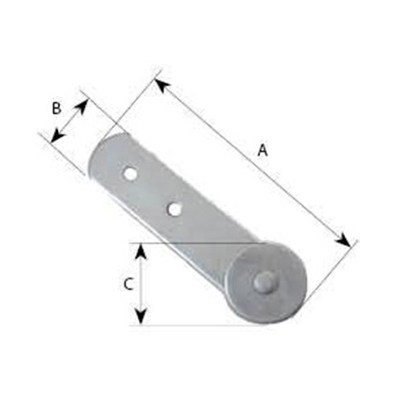 Roller nethanger teel ball bearing