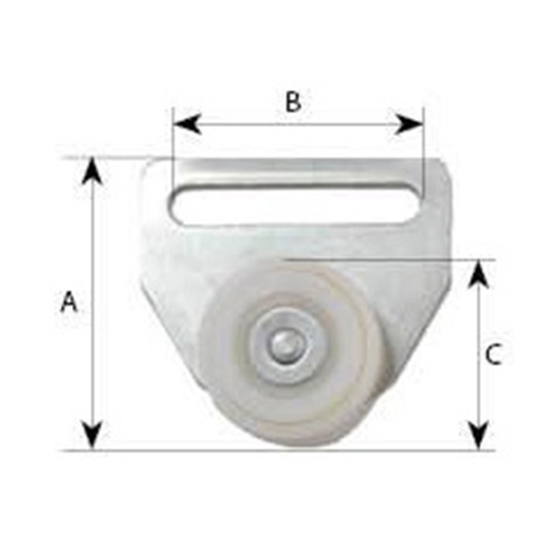 Roller nethanger teel ball bearing