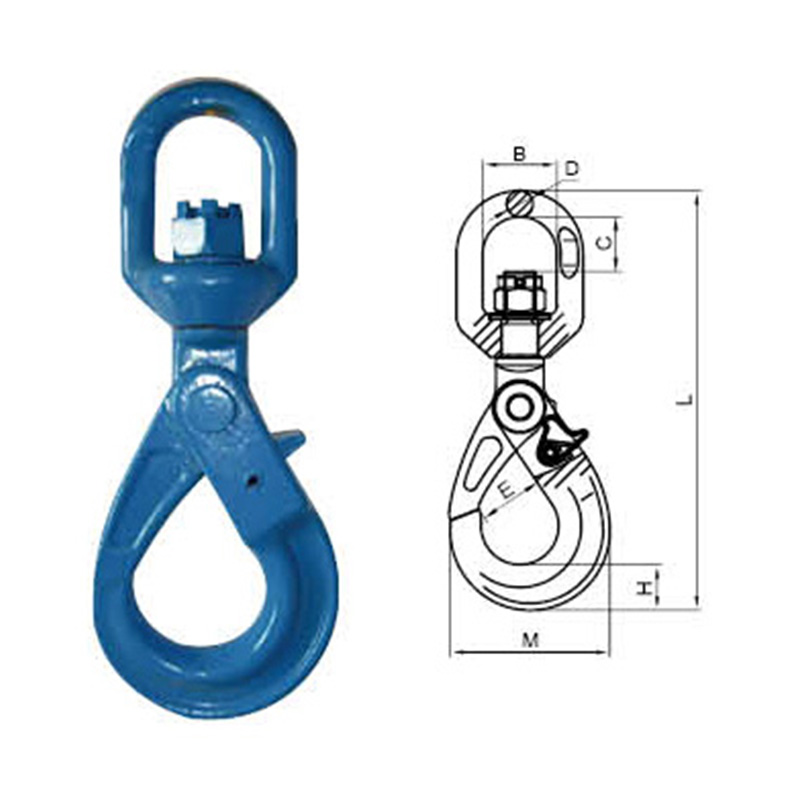 G100 Clevis Self-lock Hook