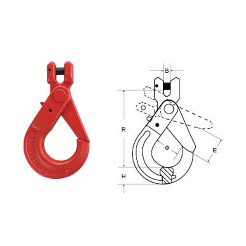 G80 Clevis Self-locking Hook