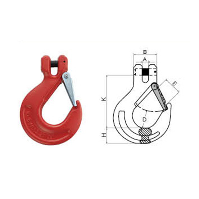 G80 Clevis Sling Hook With Latch