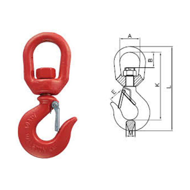 G80 Swivel Hook With Latch