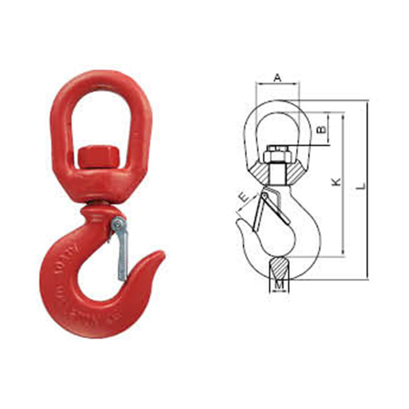 G80 Eye Sling Hook With Latch