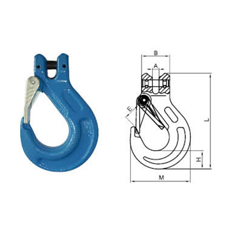 G100 Clevis Sling Hook With Cast Latch