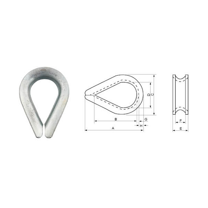 Standard Wire Rope Thimbles