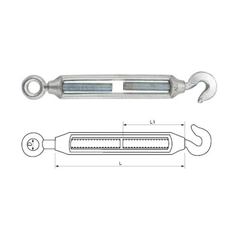 Commercial Type Malleable Turnbuckle