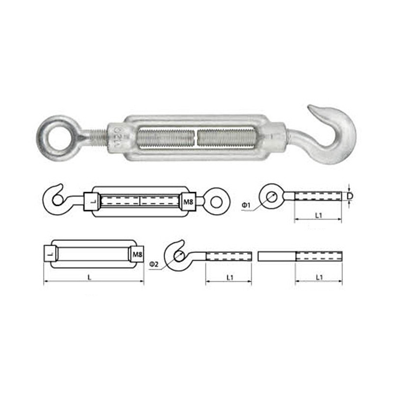 Turnbuckle DIN1480