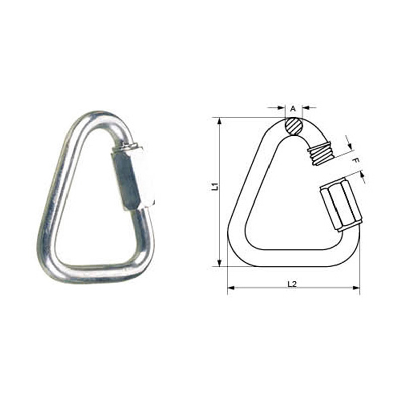 Delta Shaped Quick Link