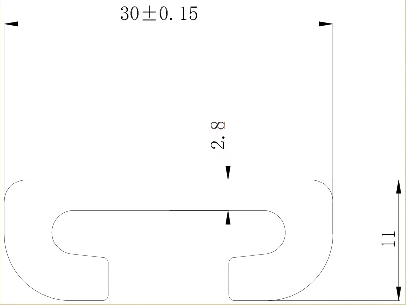 TY015148 Secure Rail Fixing Track TY015148 Secure Rail Fixing Track